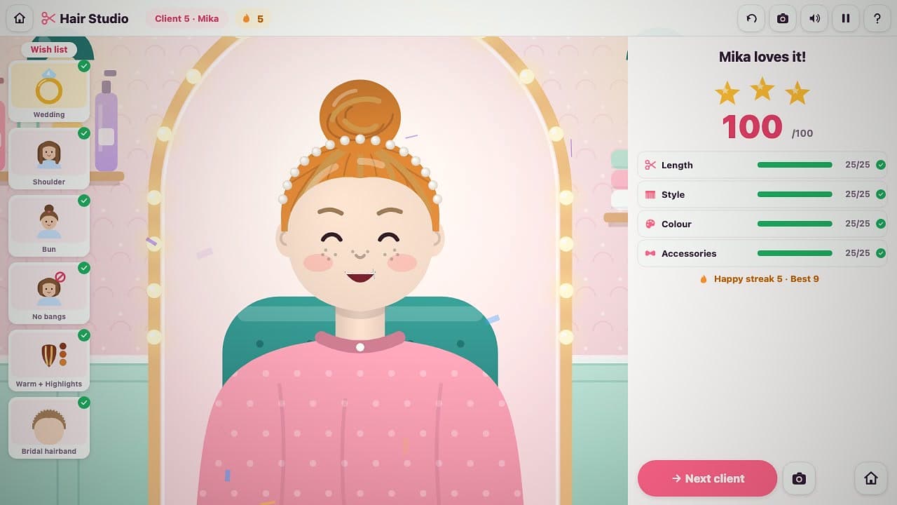 Hair Studio: zrzut ekranu 4 z 4