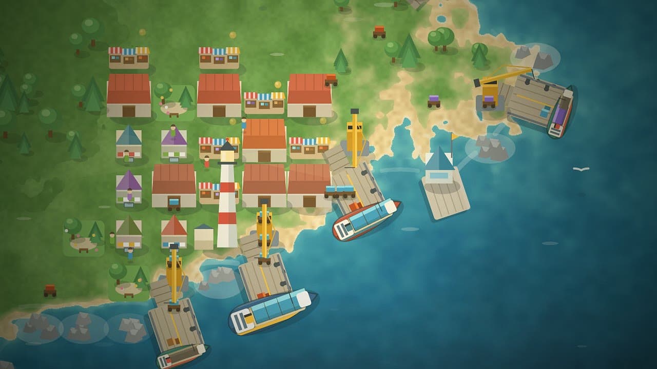 Harbor Tycoon – klíčová grafika