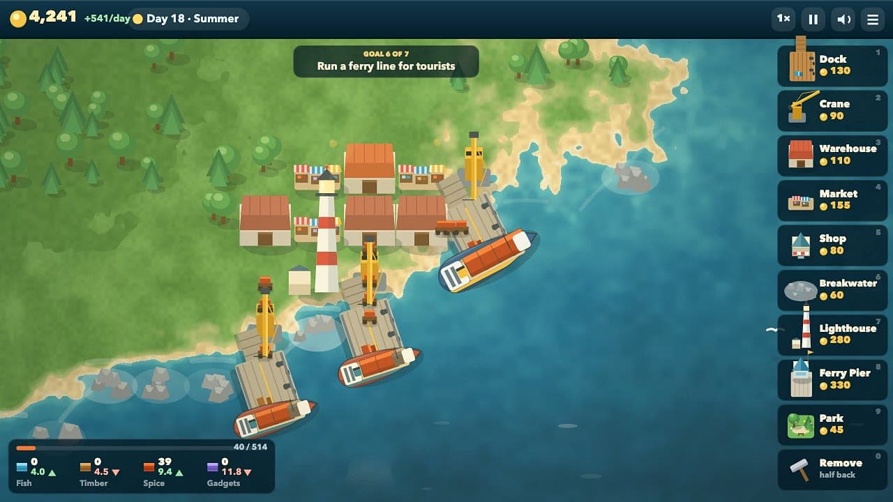 Harbor Tycoon screenshot 1 of 4