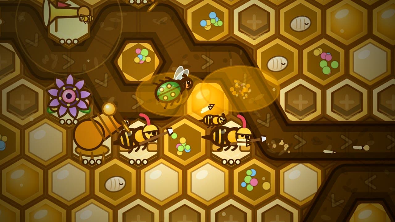 Hive Defense – klíčová grafika