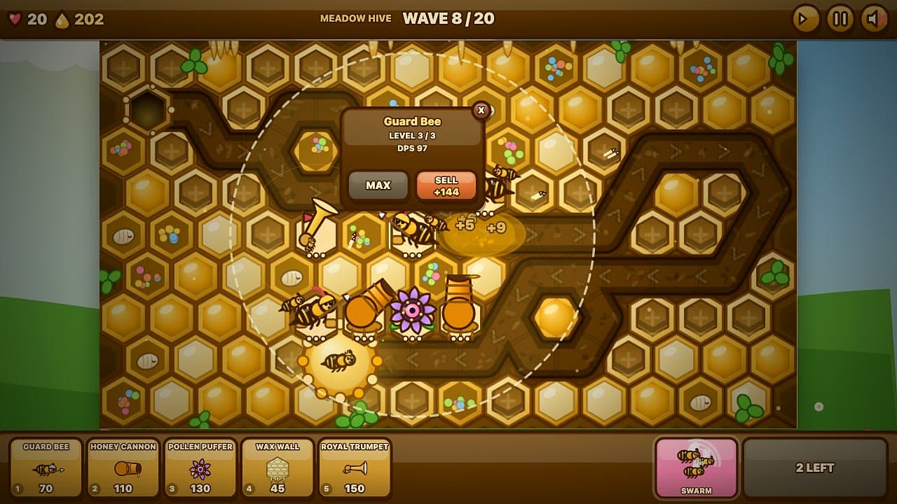 Screenshot 2 van 4 van Hive Defense
