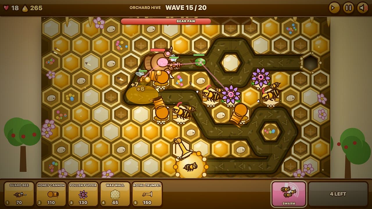 Screenshot 3 van 4 van Hive Defense