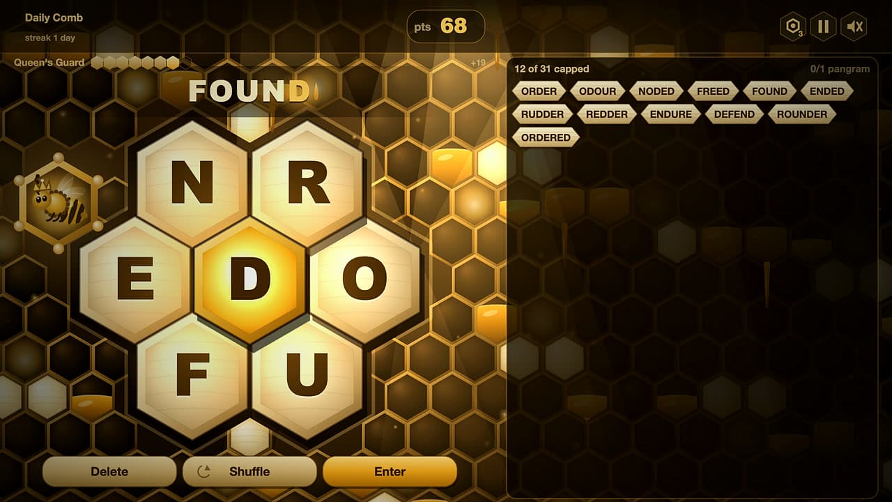 Skjermbilde 2 av 4 fra Honeycomb