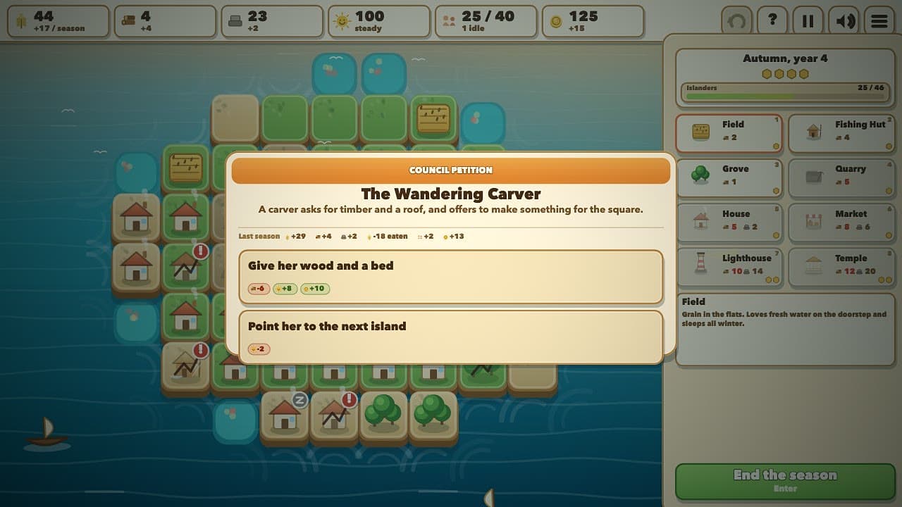 Screenshot 2 di 4 di Island Council