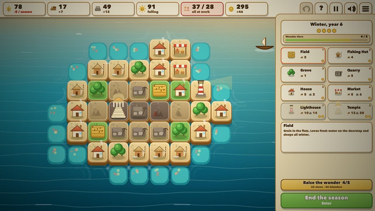 Screenshot 4 di 4 di Island Council