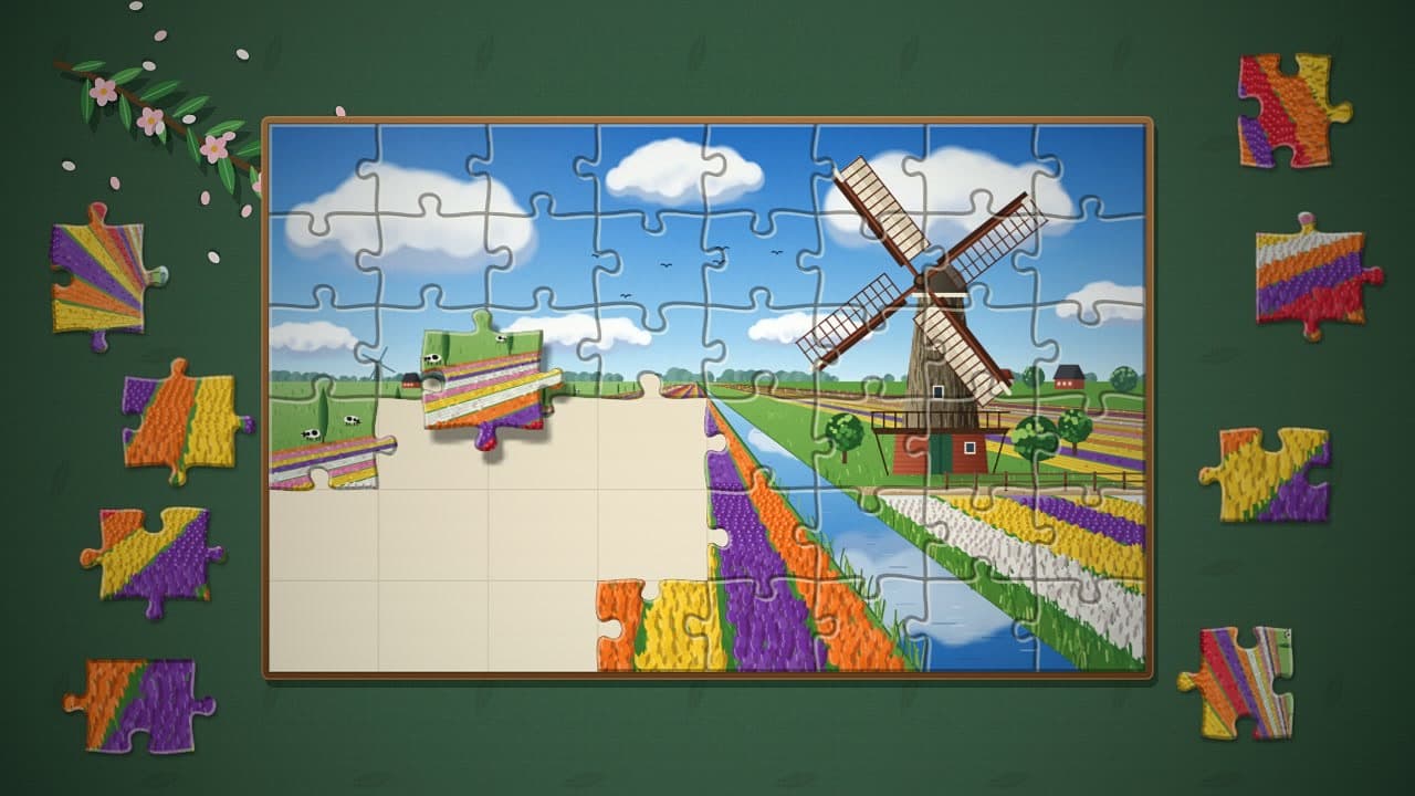Jigsaw Garden – klíčová grafika