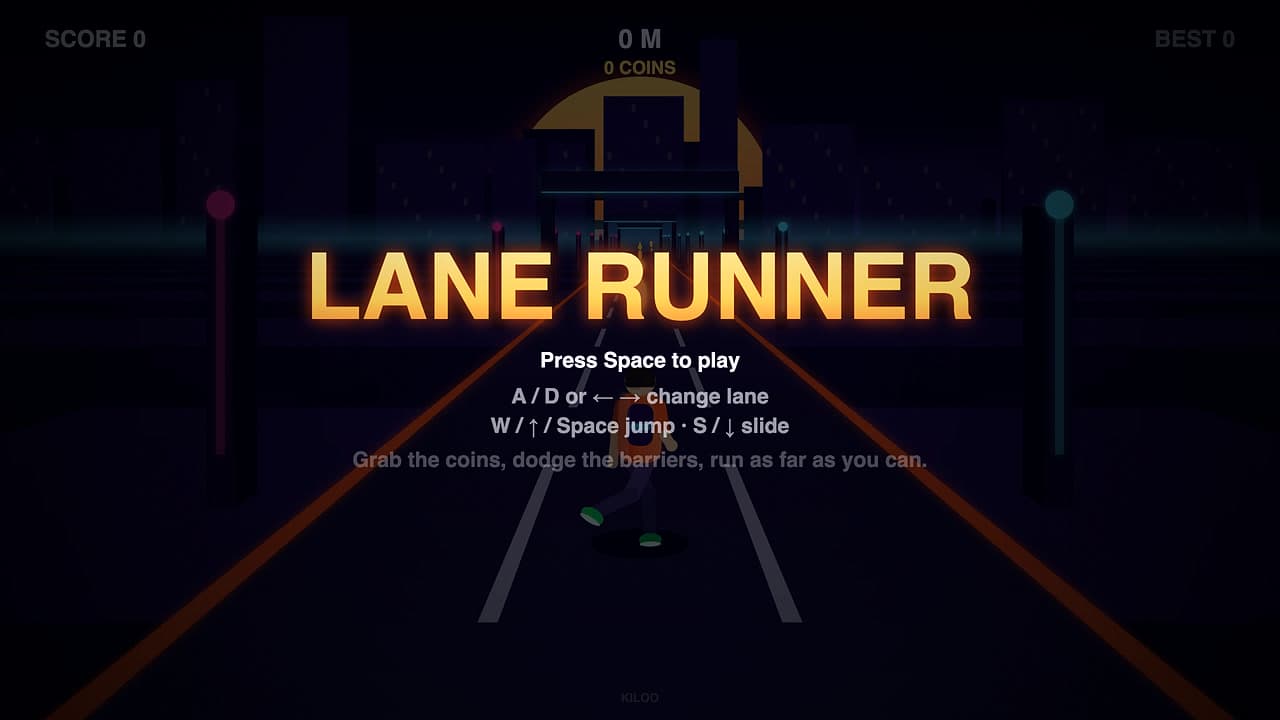 Lane Runner – στιγμιότυπο 1 από 4