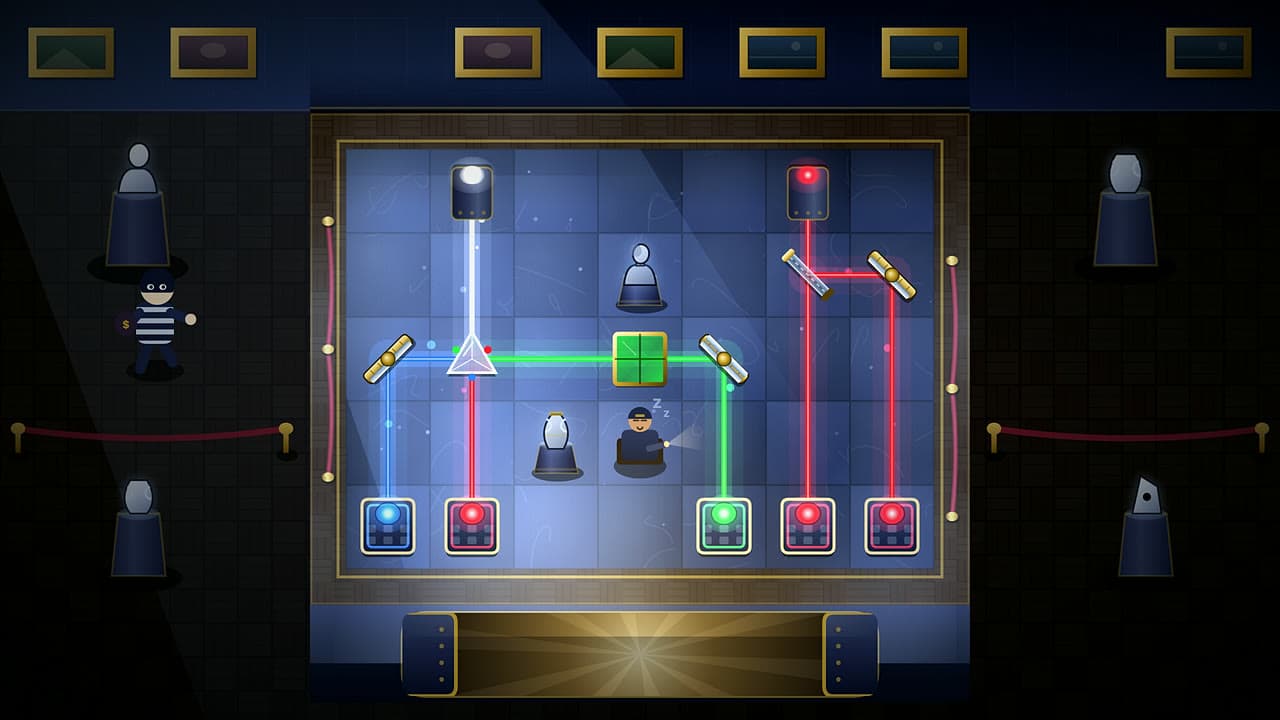 Laser Maze – klíčová grafika