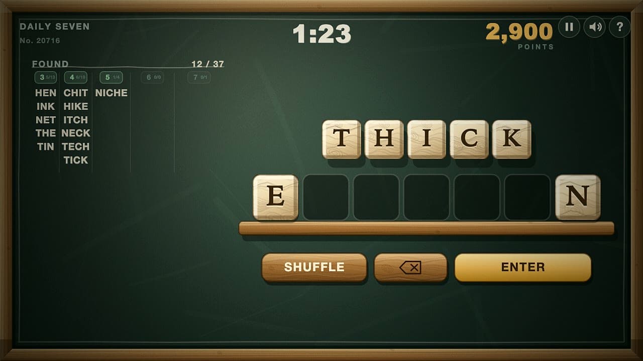 Letter Scramble screenshot 1 of 4