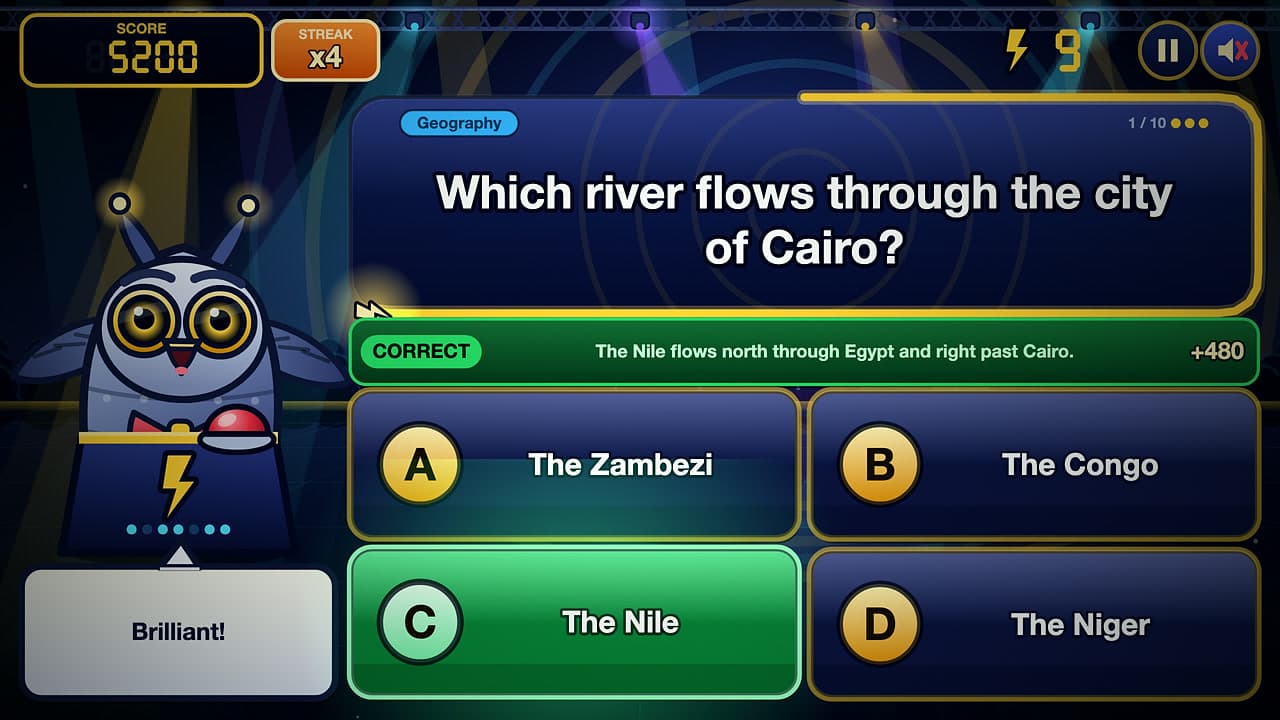 Lightning Quiz – snímek 3 z 4