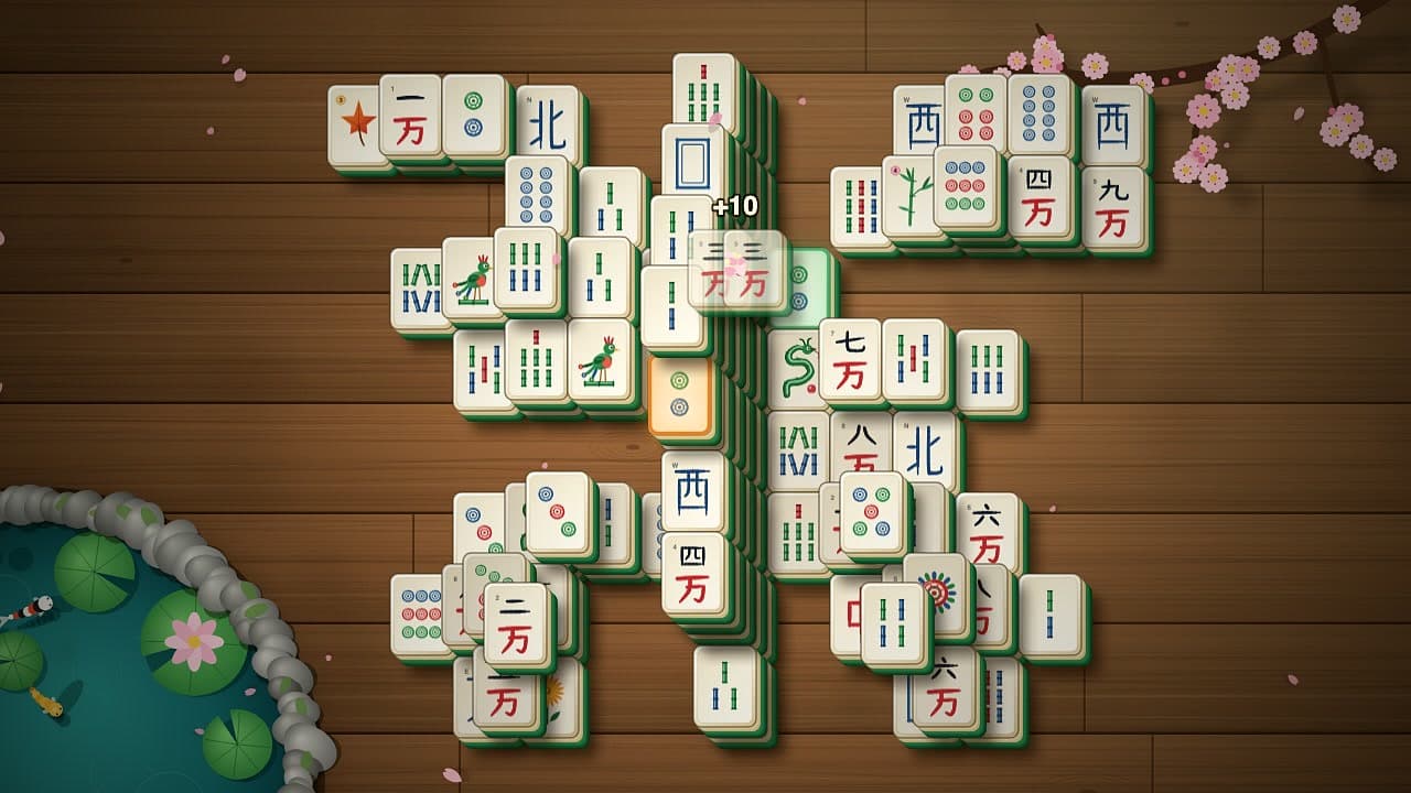 Mahjong Garden – klíčová grafika