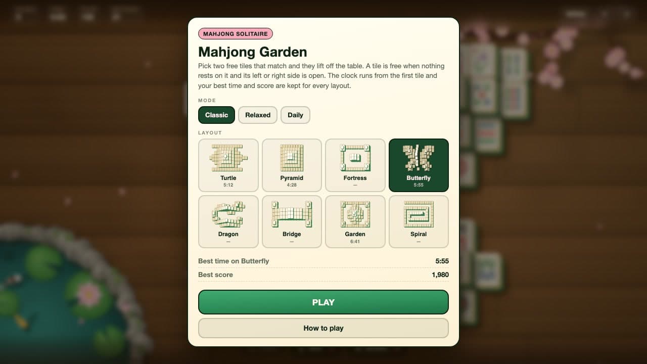 Mahjong Garden screenshot 3 of 4