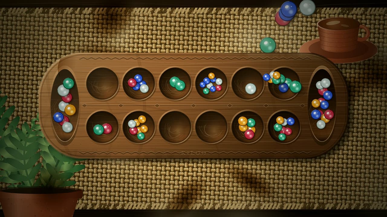 Mancala – klíčová grafika