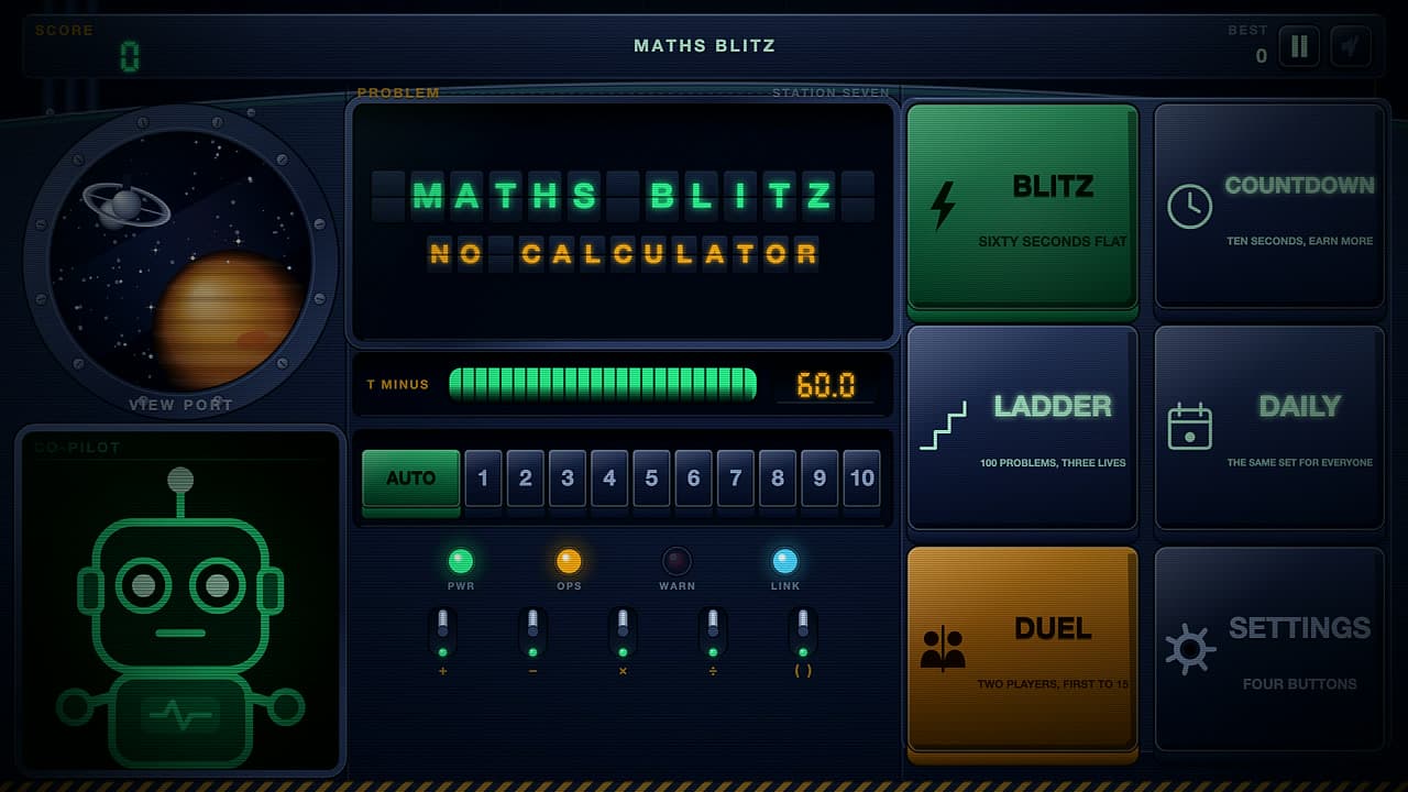 Maths Blitz screenshot 1 of 4
