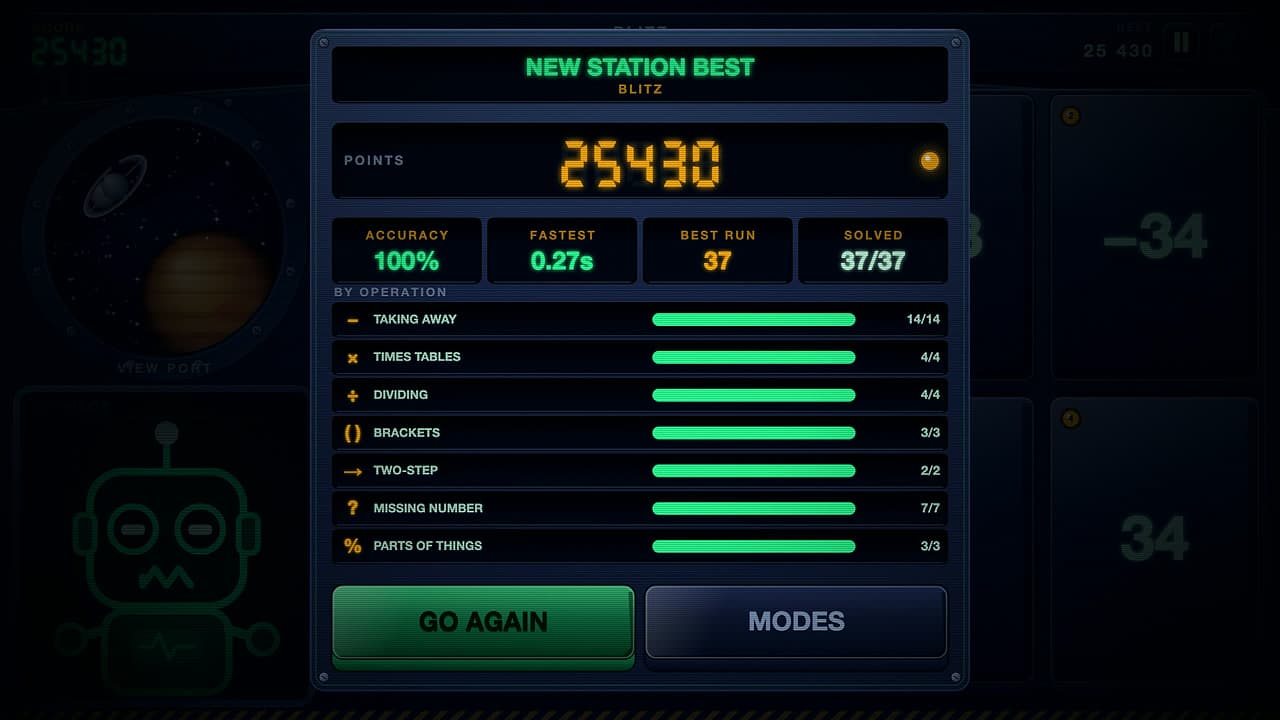 Maths Blitz screenshot 4 of 4