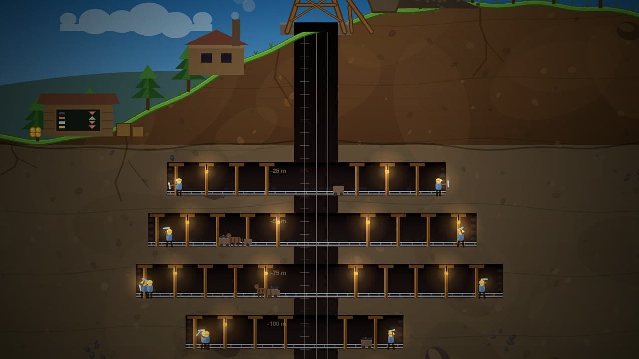 Mine Mogul – klíčová grafika