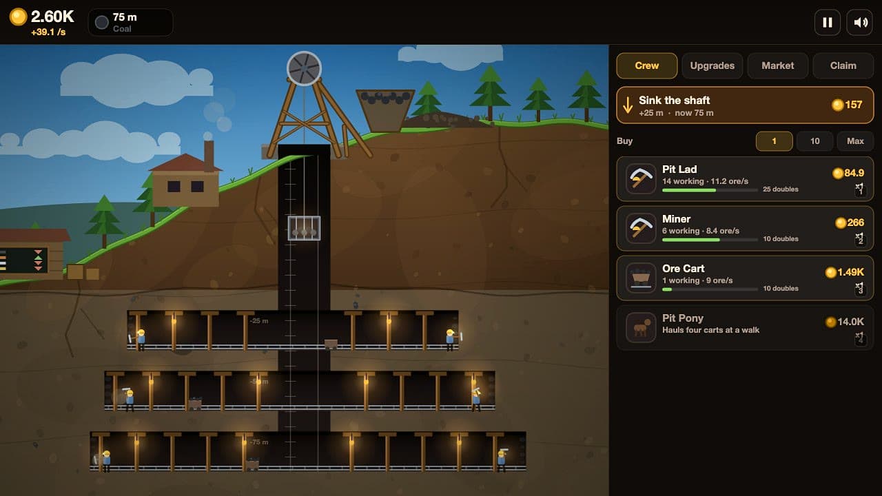 Screenshot 1 di 4 di Mine Mogul