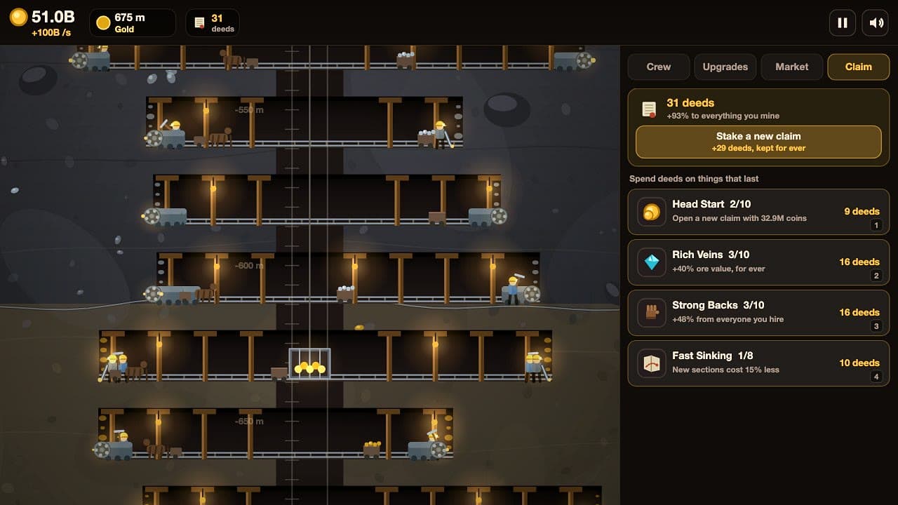 Screenshot 4 di 4 di Mine Mogul