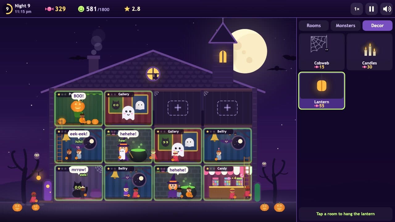 Monster Mansion – skærmbillede 1 af 4