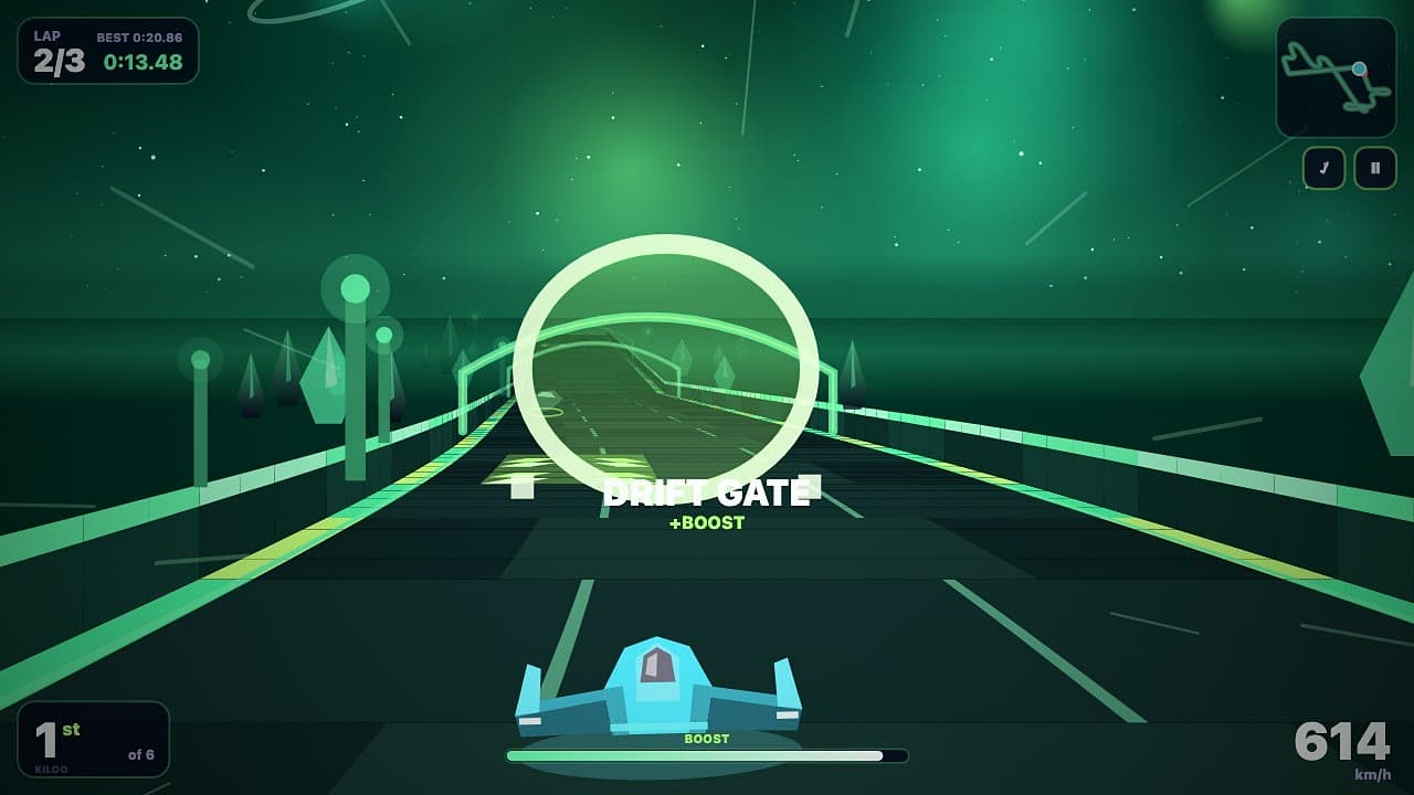 Screenshot 2 di 4 di Nebula Racer