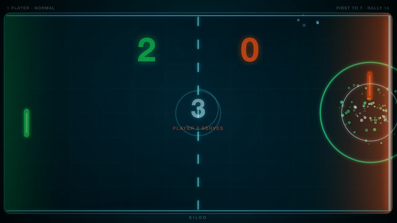 Neon Pong screenshot 3 of 4
