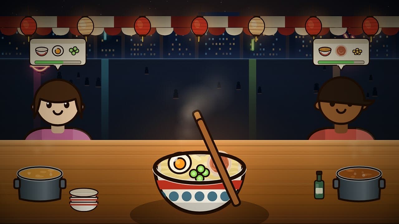 Noodle Bar – klíčová grafika