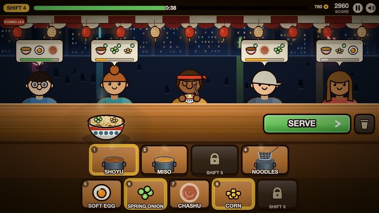 Skjermbilde 3 av 4 fra Noodle Bar