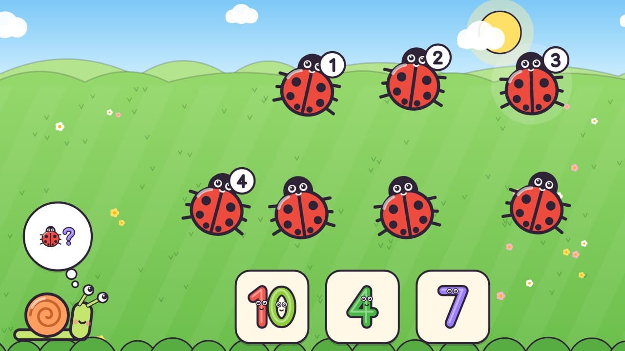 Number Garden – klíčová grafika
