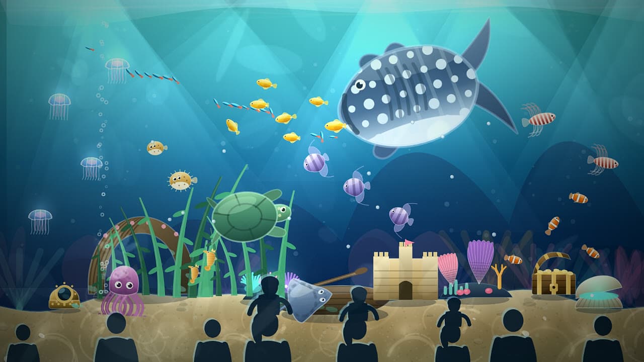 Ocean Aquarium – klíčová grafika