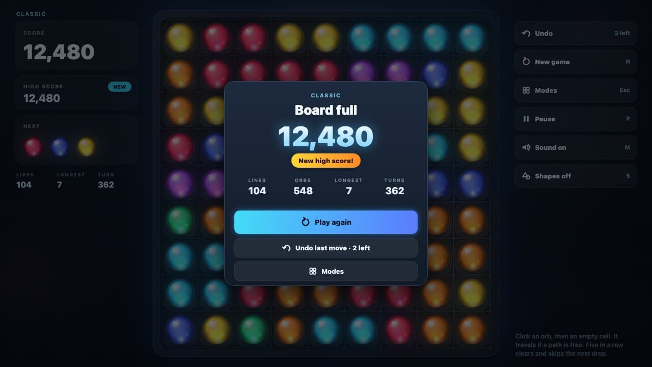 Orb Lines – snímek 4 z 4