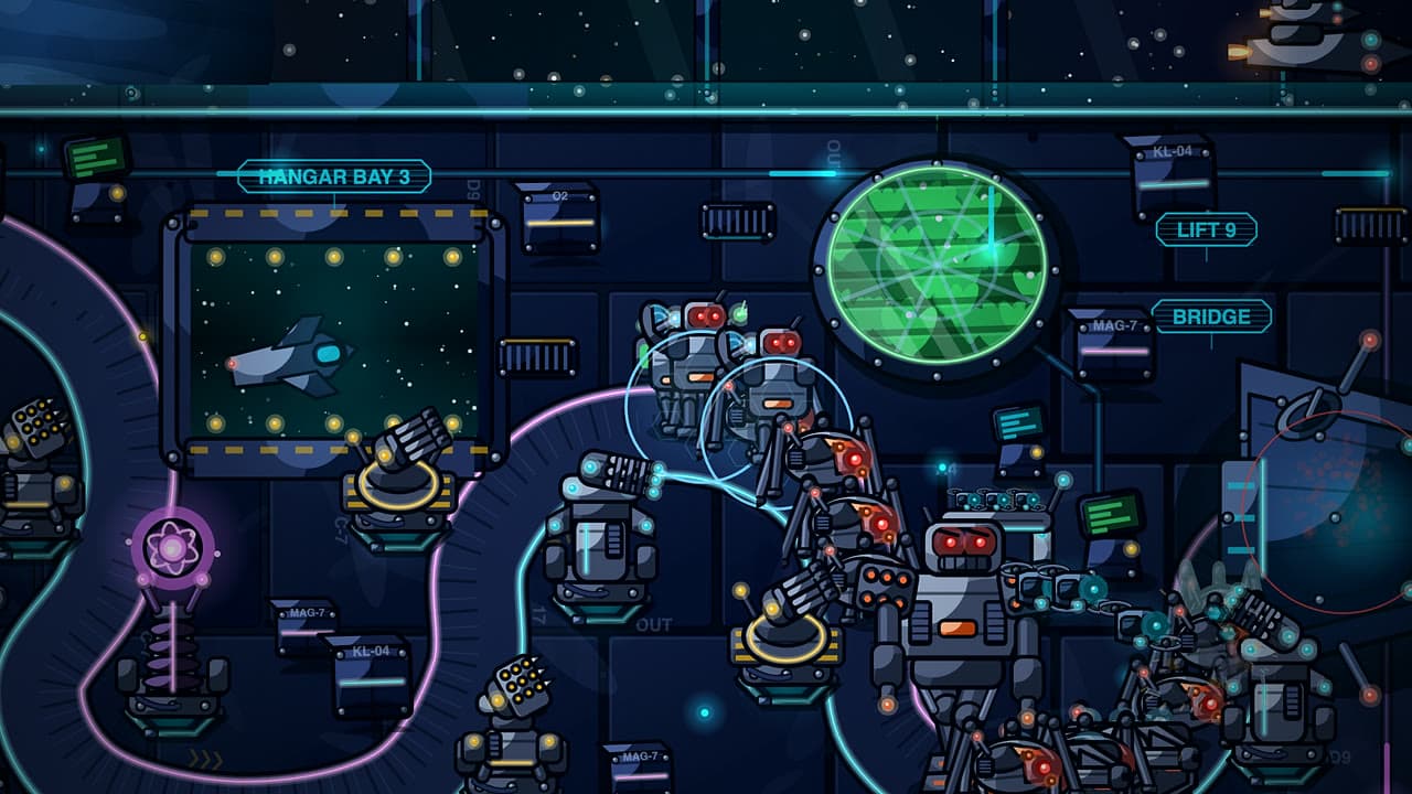 Orbital Defense – klíčová grafika