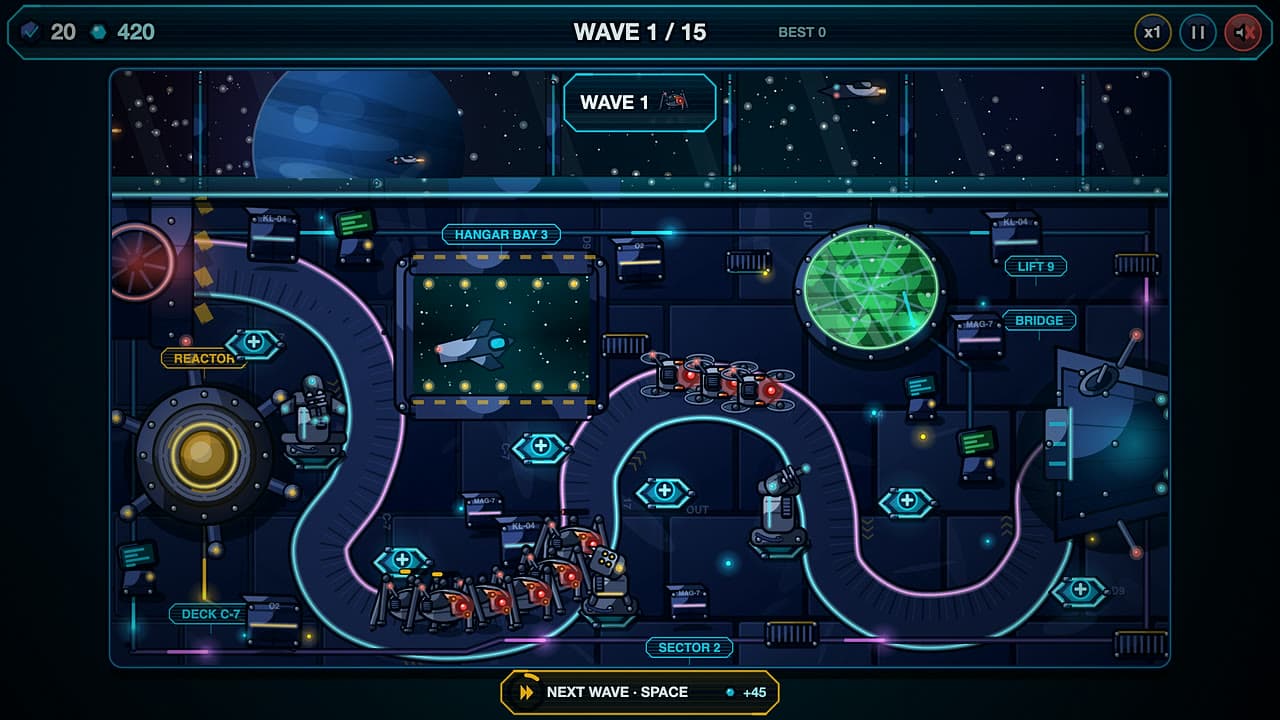 Orbital Defense screenshot 1 of 4