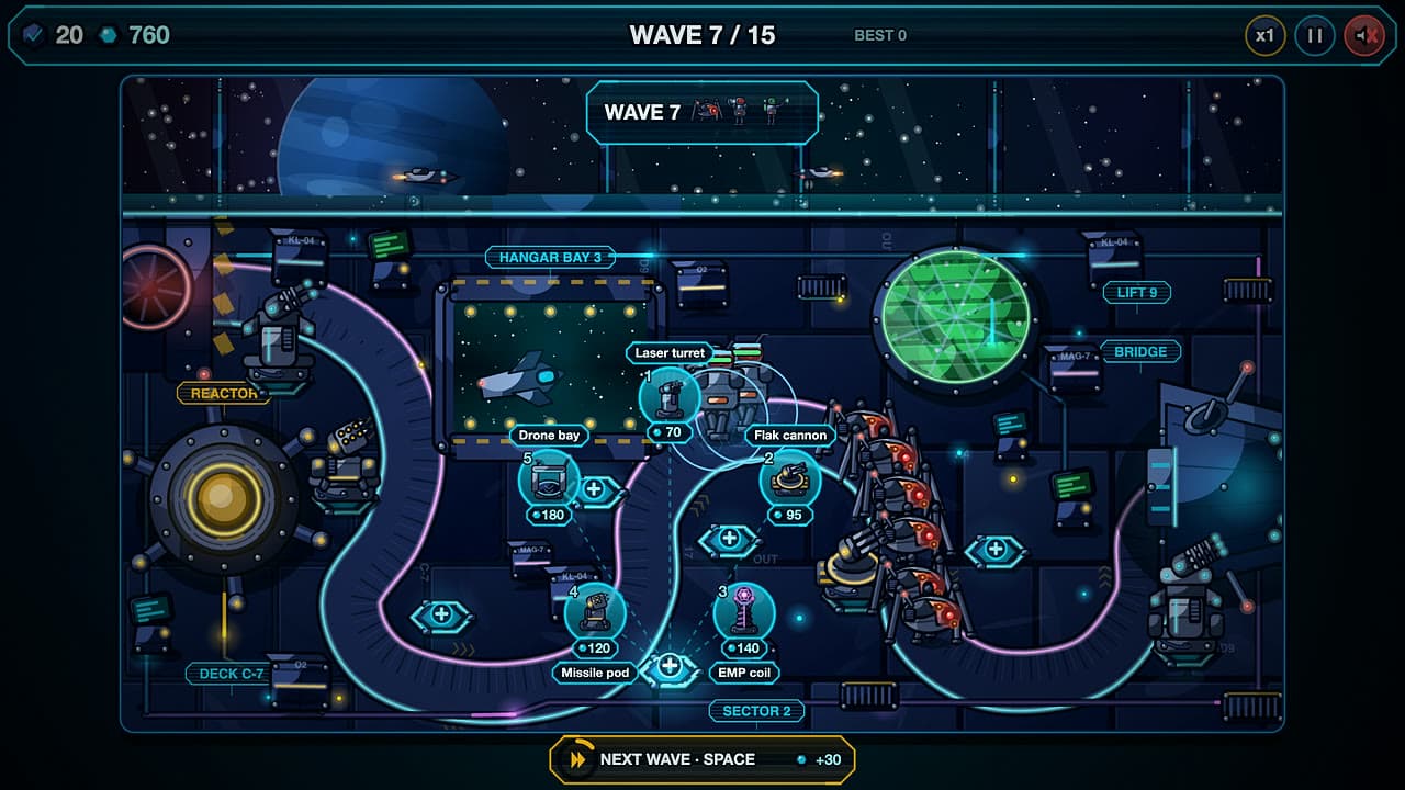 Orbital Defense screenshot 2 of 4