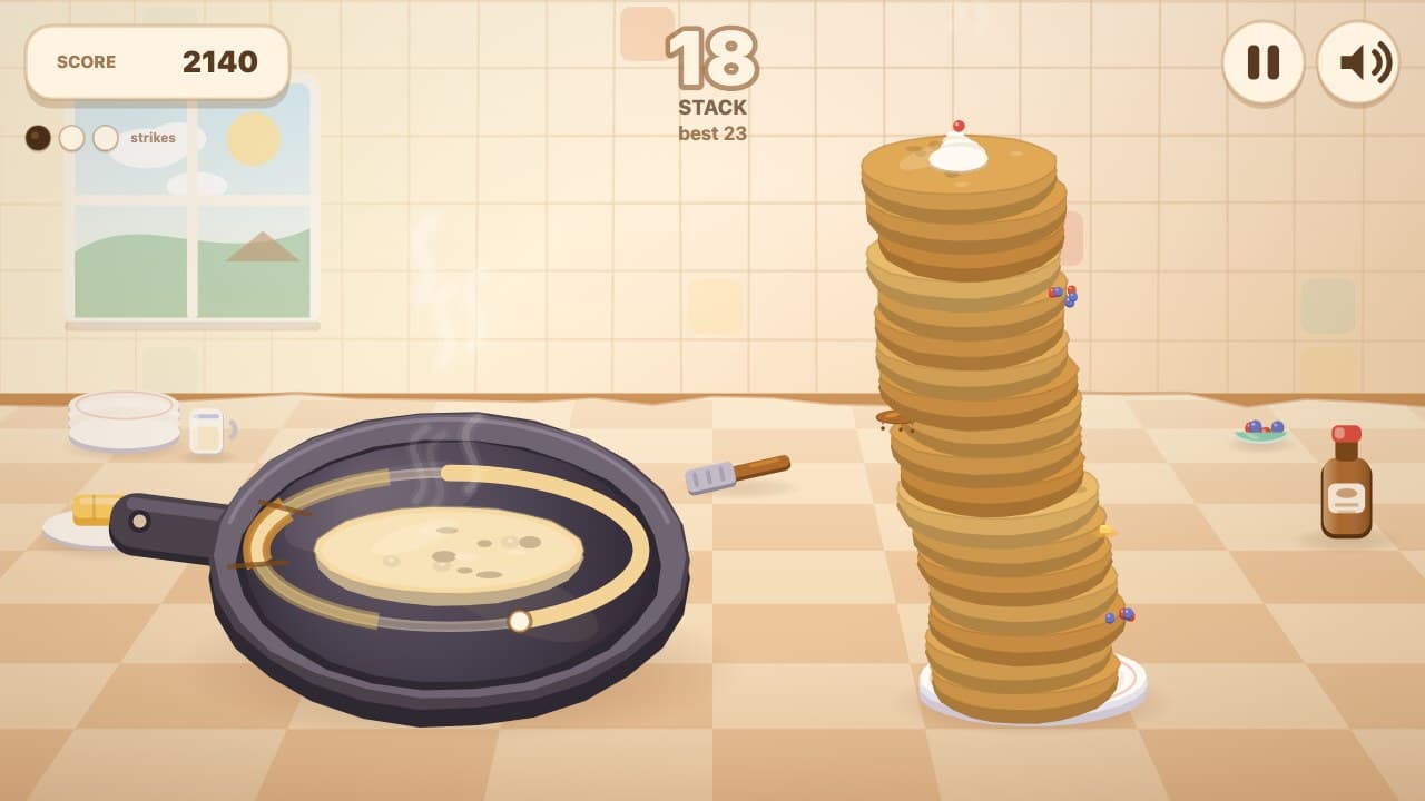 Pancake Flip – snímek 1 z 4
