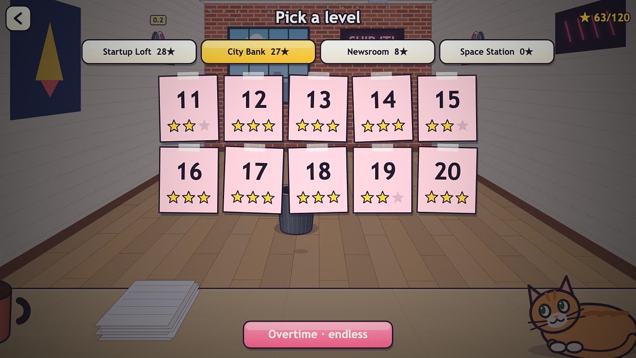 Paper Toss screenshot 3 of 4