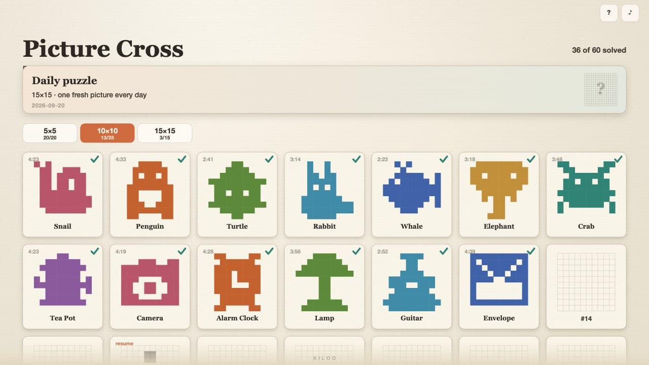 Picture Cross screenshot 4 of 4