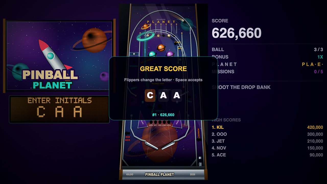 Captura 4 de 4 de Pinball Planet