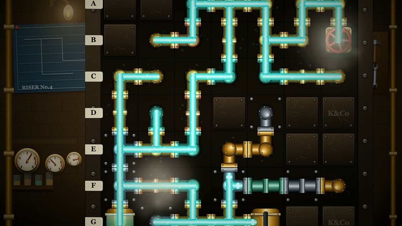 Pipe Flow – klíčová grafika