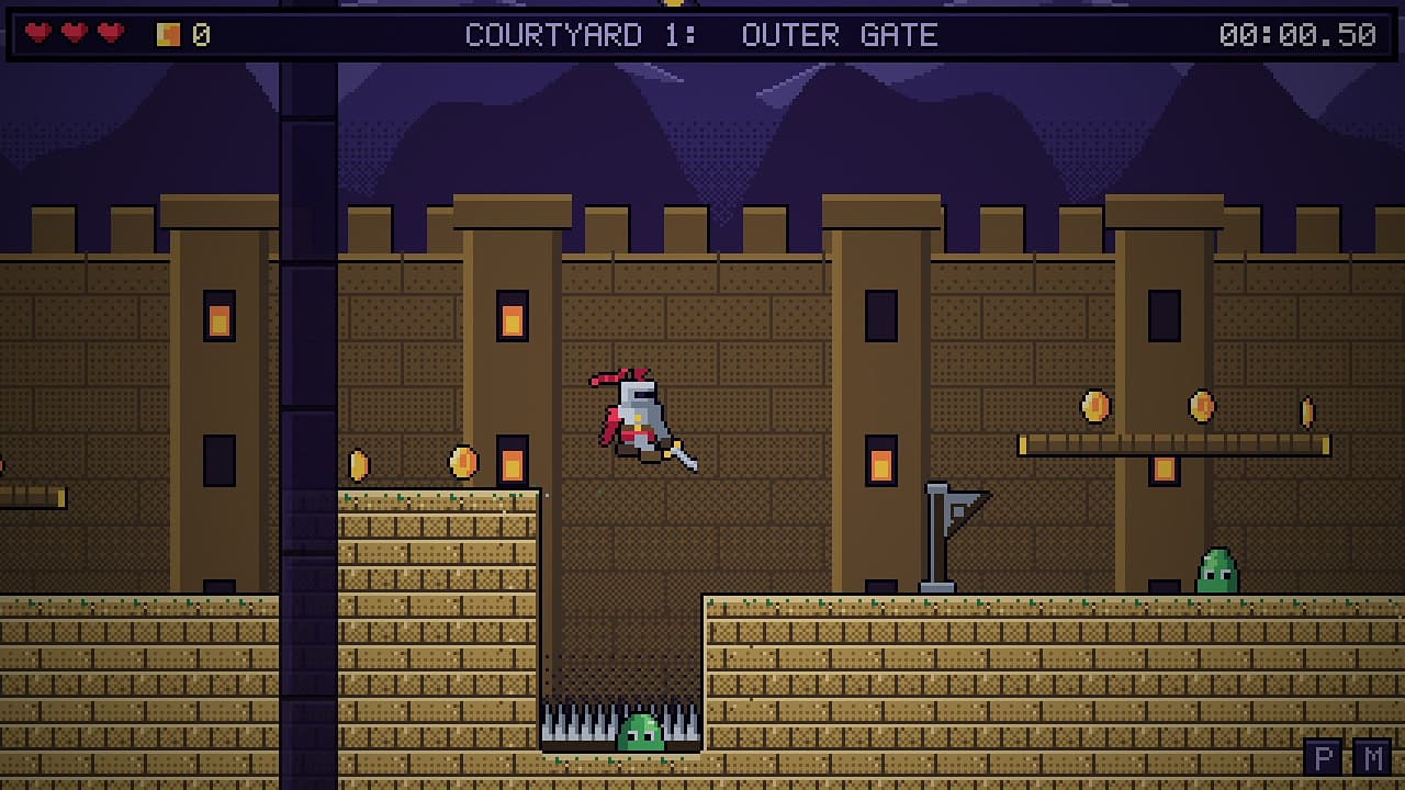 Skjermbilde 2 av 4 fra Pixel Knight