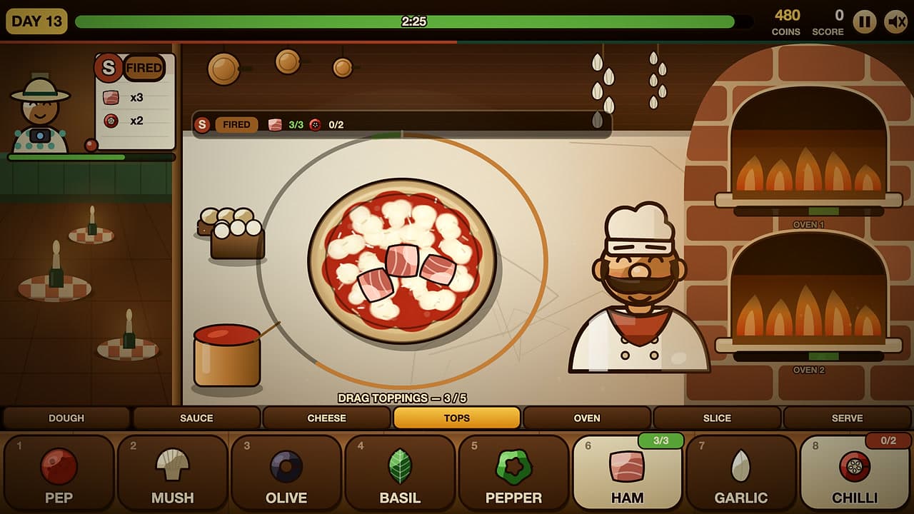 Pizza Party – skærmbillede 2 af 4