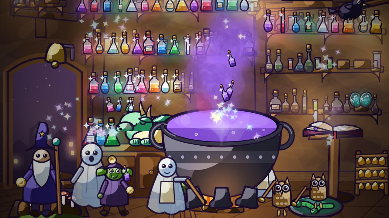 Potion Shop – klíčová grafika