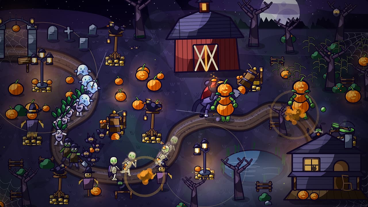 Pumpkin Patch Panic – klíčová grafika