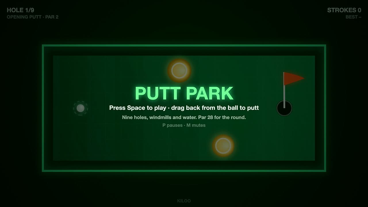 Skjermbilde 1 av 4 fra Putt Park