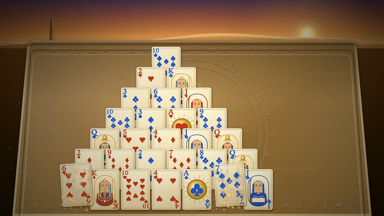 Pyramid Solitaire – klíčová grafika