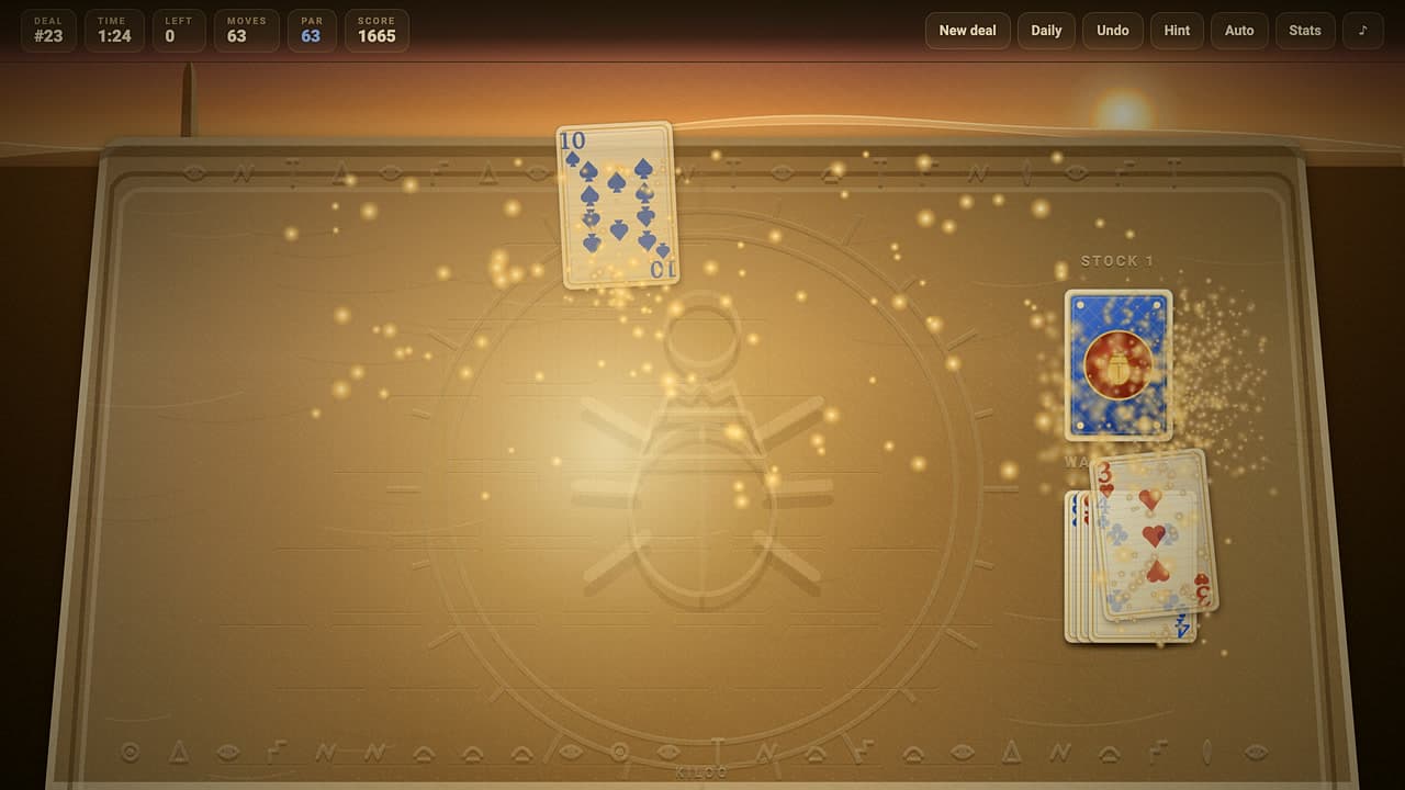 Pyramid Solitaire – στιγμιότυπο 3 από 4
