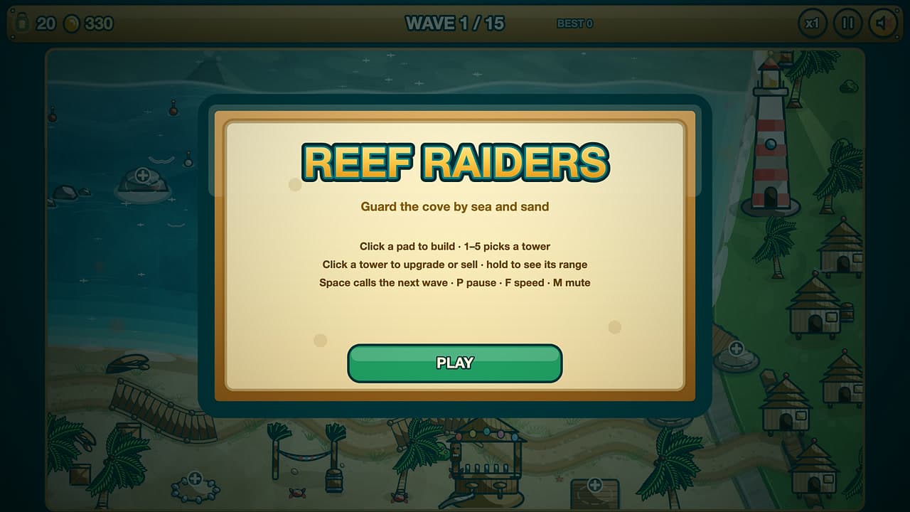 Reef Raiders – skærmbillede 1 af 4