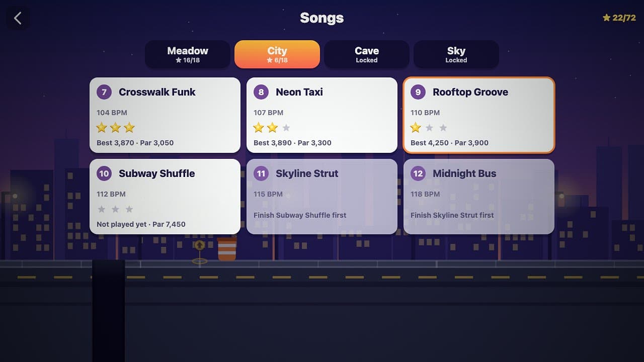 Rhythm Runner screenshot 3 of 4