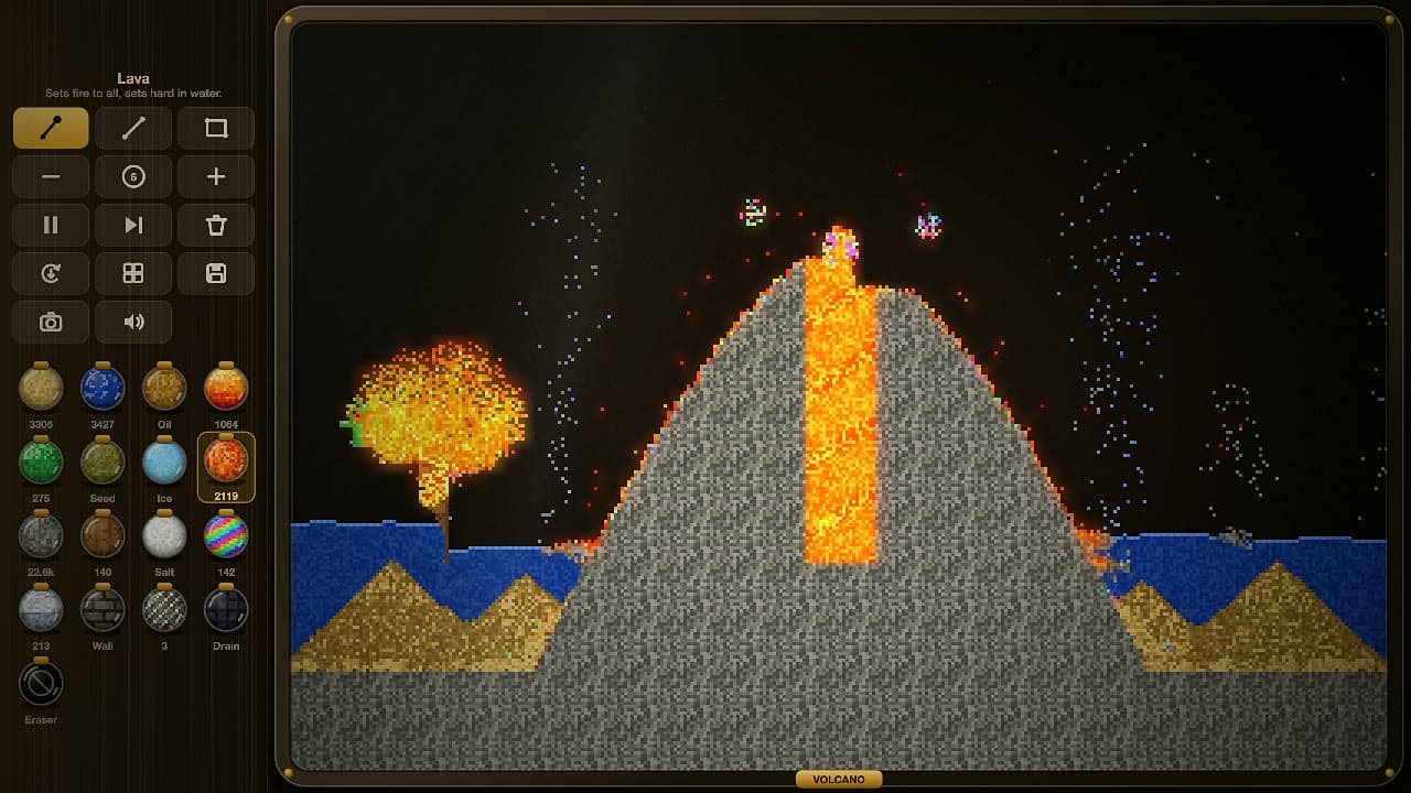 Sand Art – klíčová grafika