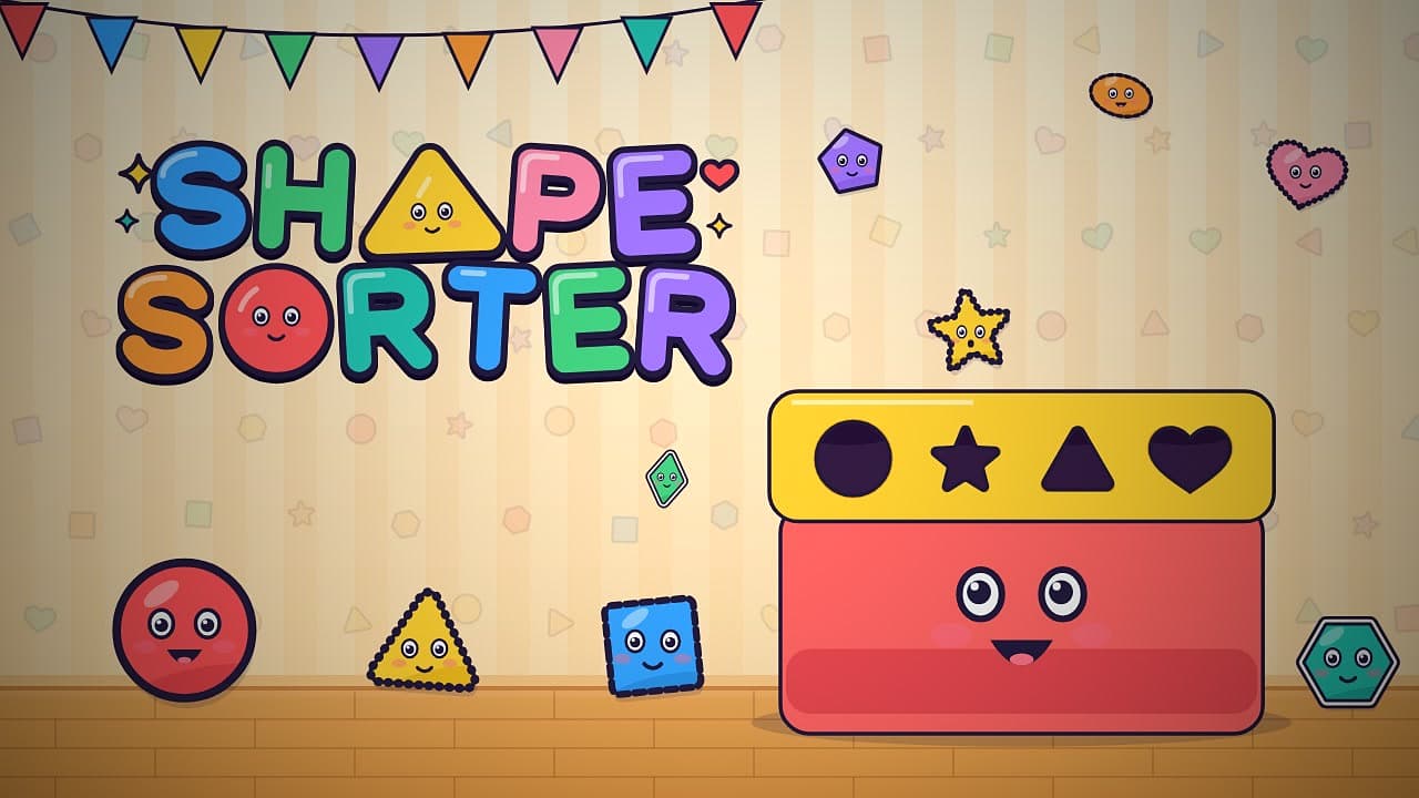 Shape Sorter – klíčová grafika