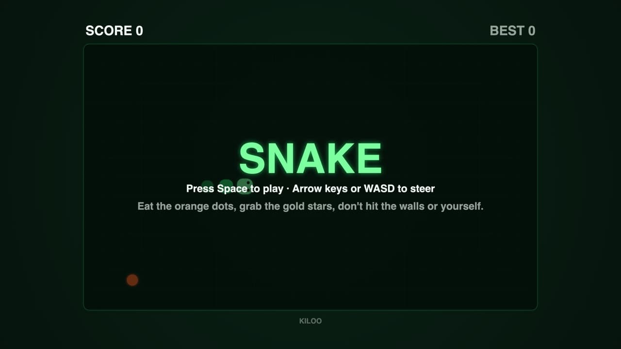 Screenshot 1 di 4 di Snake